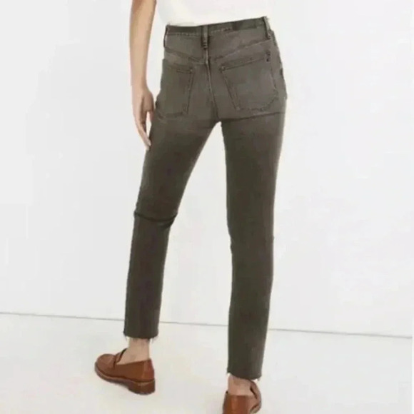 Madewell Women's Size 26 The Perfect Vintage Jeans Cosner Wash Knee Rip Edition - Picture 10 of 12
